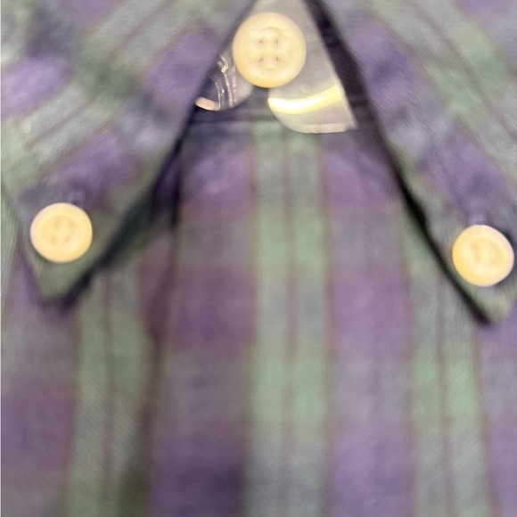 Ralph Lauren Mens Shirt Long Sleeve Black Watch Plaid Size XL NWT - Picture 5 of 12